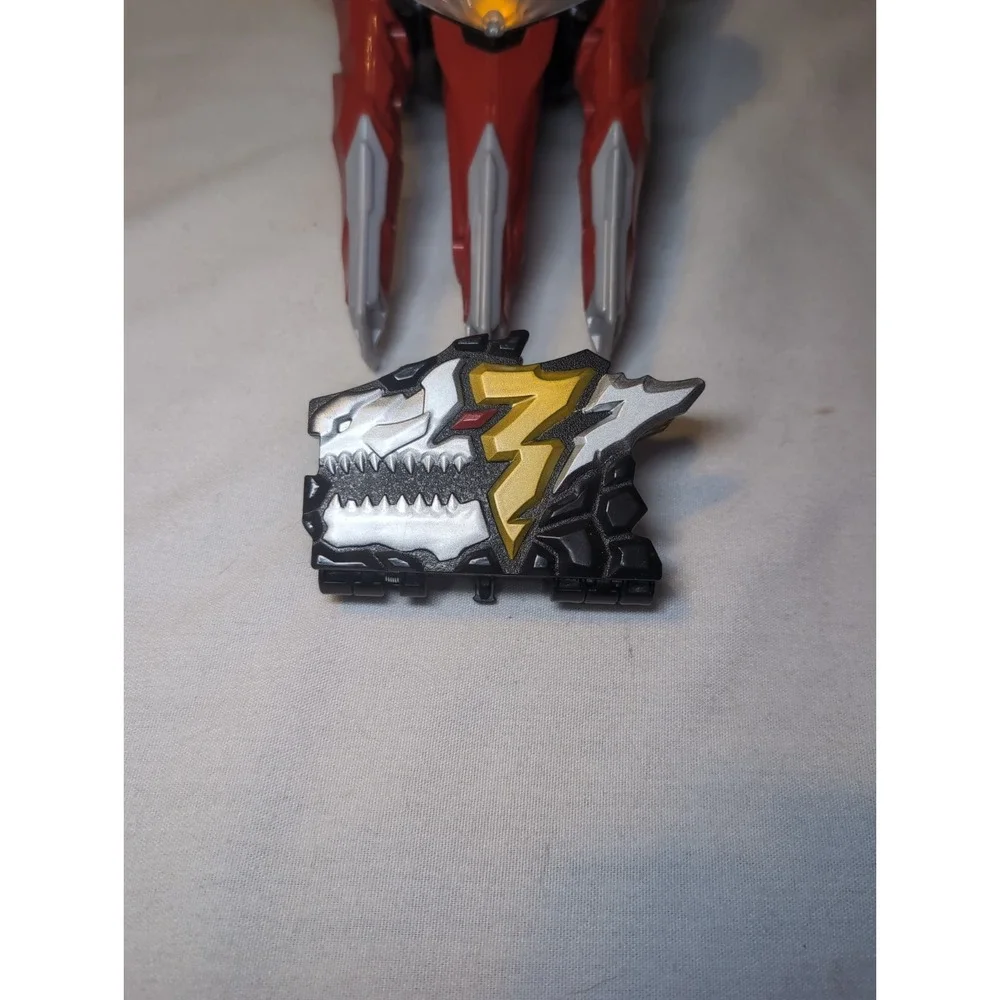 Power Rangers Dino Fury Dino Knight Morpher DX Changer Lights Sound WORKS